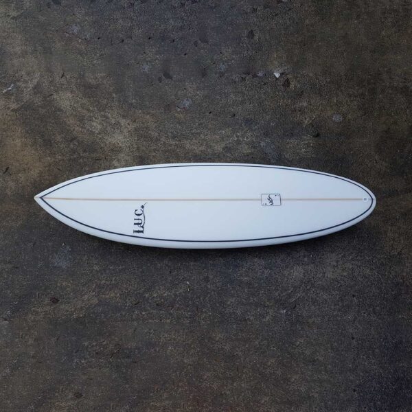 pin twin surfboard